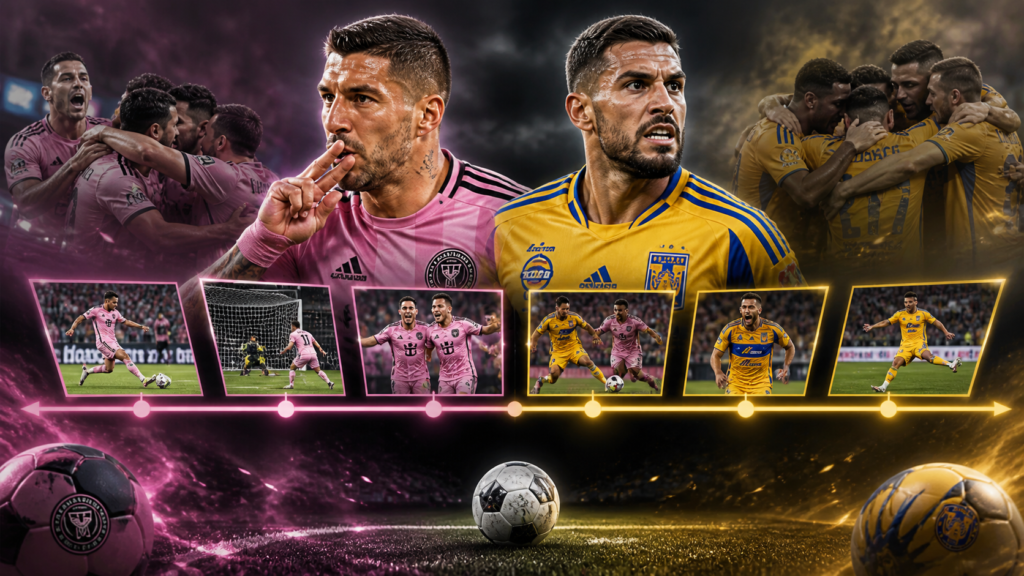 Inter Miami vs Tigres UANL Timeline – Dramatic Victory Filled with Pressure, Precision, and Late-Game Intensity